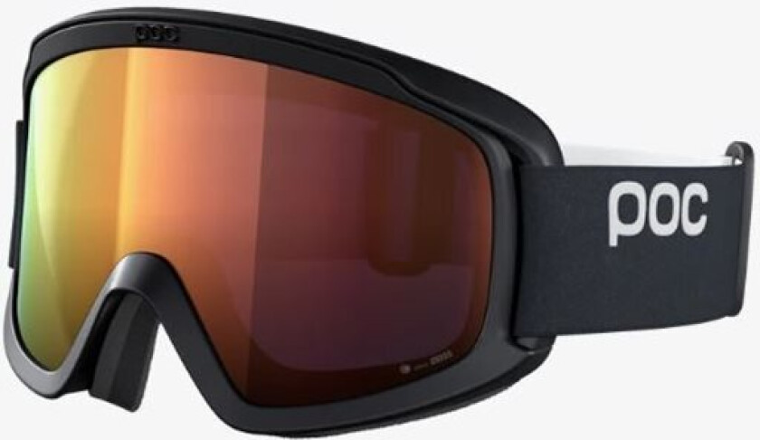 Poc Opsin Uranium Black/partly Sunny Orange ONE