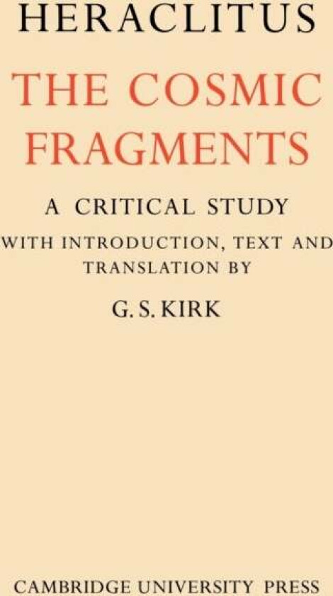 Heraclitus av Heraclitus