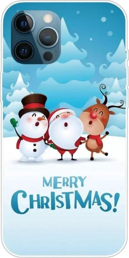 iPhone 14 Pro TPU Plast Jul Deksel - Venner i Snøen