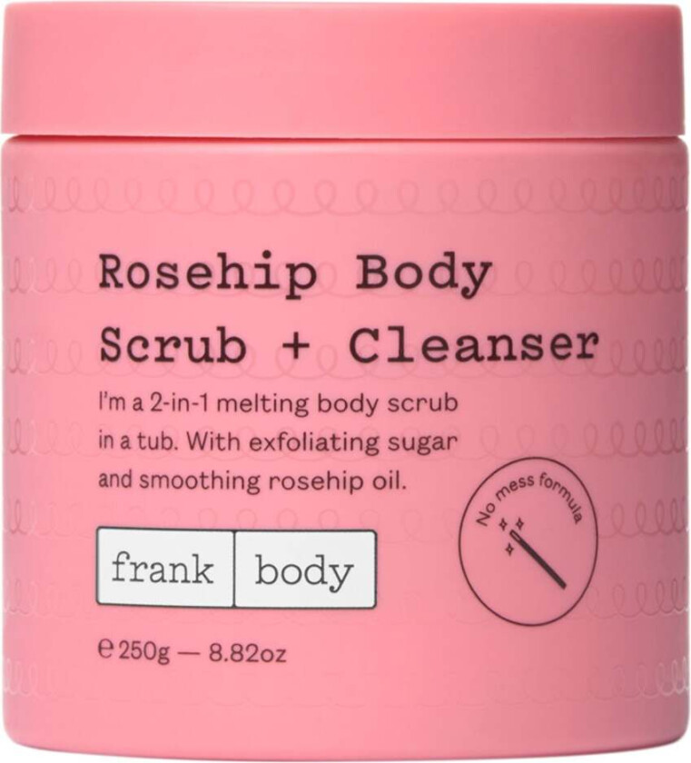 Rosehip Body Scrub + Cleanser (250 g)