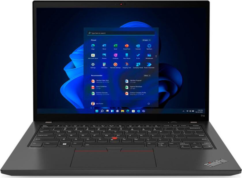 Thinkpad T14 G3 Core I5 16gb 256gb Ssd 4g-oppgraderbar 14"