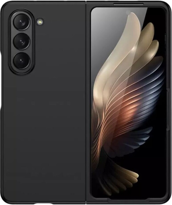Samsung Galaxy Z Fold5 (5G) Hard Plast Bakdeksel - Svart