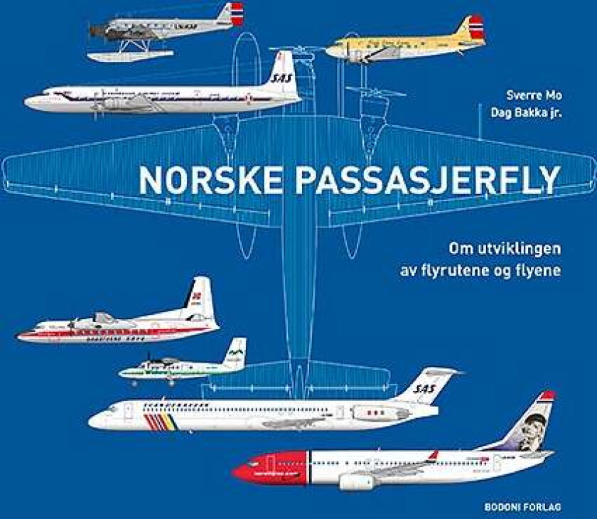 Norske passasjerfly av Dag Bakka, Sverre Mo
