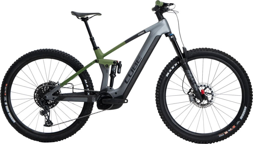 Cube Stereo Hybrid 140 29 HPC TM 750Wh 23, elsykkel, terrengsykkel, MTB-sykkel, unisex Flashgrey´N´Olive