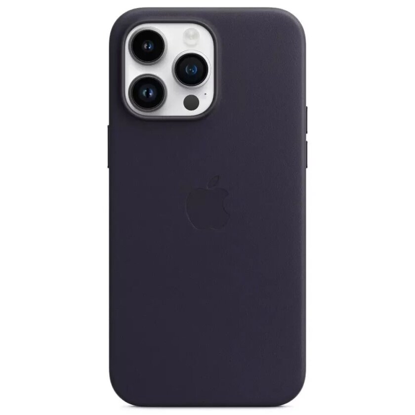 Original iPhone 14 Pro Max Ekte Skinndeksel MagSafe - Ink (MPPP3ZM/A)