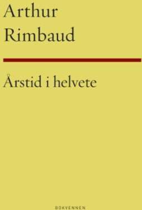 Årstid i helvete av Arthur Rimbaud