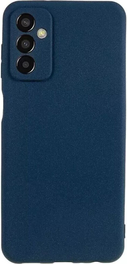 Samsung Galaxy M13 Bakdeksel i Matt Fleksibel Plast - Blå