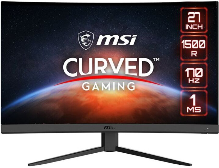 Msi Optix G272cq4 E2 Curved 27" 2560 X 1440 16:9 Va 170hz