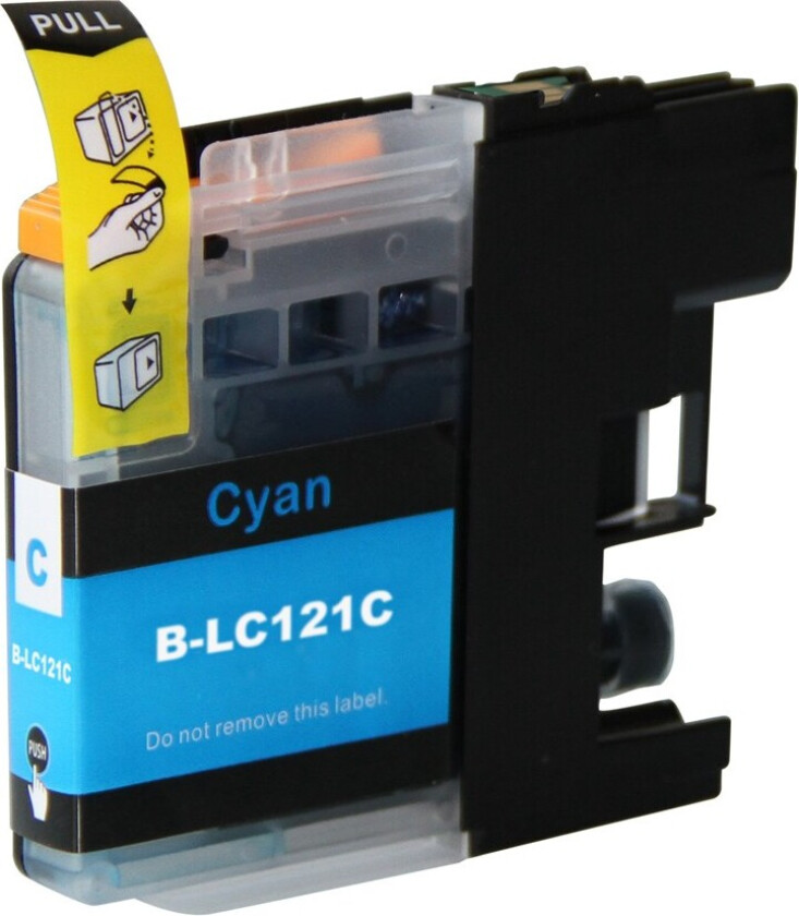 Blekk Cyan Lc121c - Dcp-j752dw