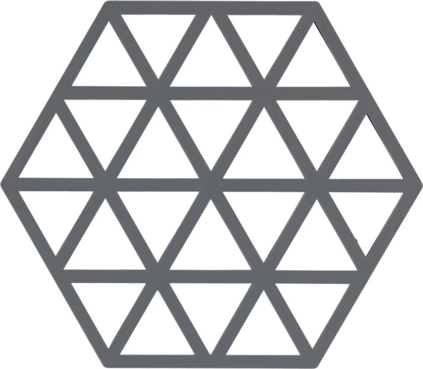 Triangle gryteunderlag cool grey