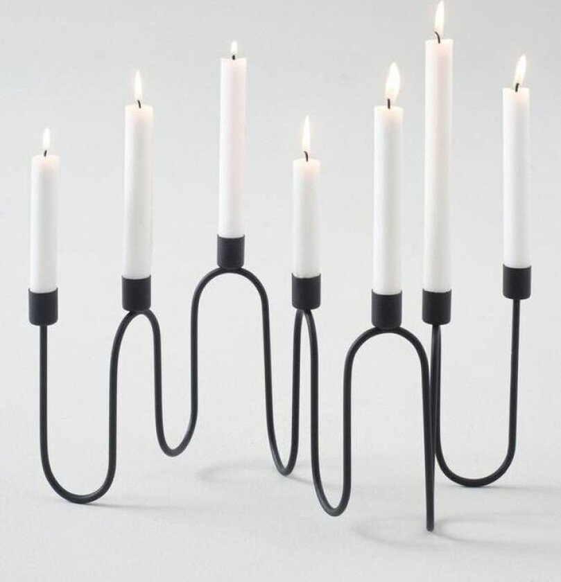 LIGHTWAY lysestake Svart