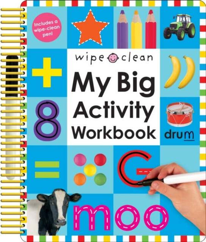 Wipe Clean: My Big Activity Workbook av Roger Priddy
