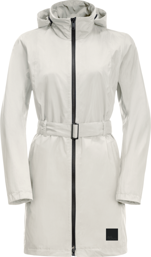 Women's Norden Port Coat L, Silver Cloud
