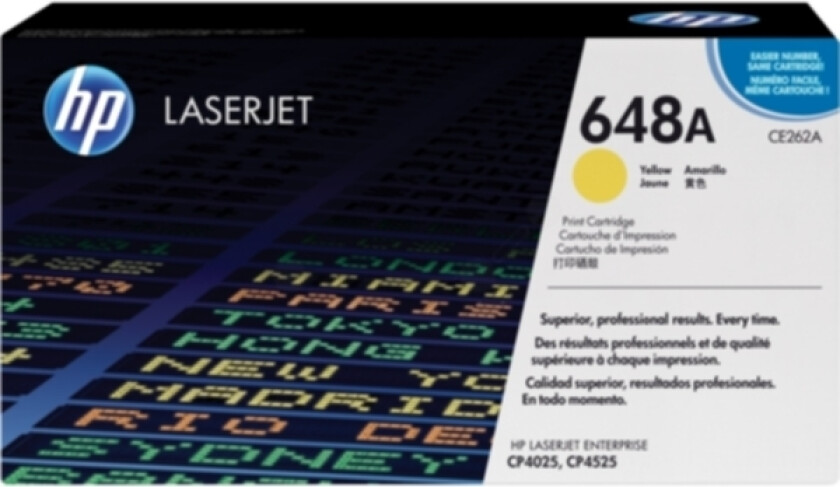 Hp Toner Gul 648a 11k - Ce262a