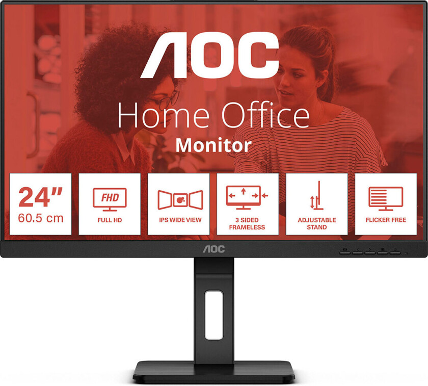 Aoc 24e3qaf 24" 1920 X 1080 16:9 Ips 75hz