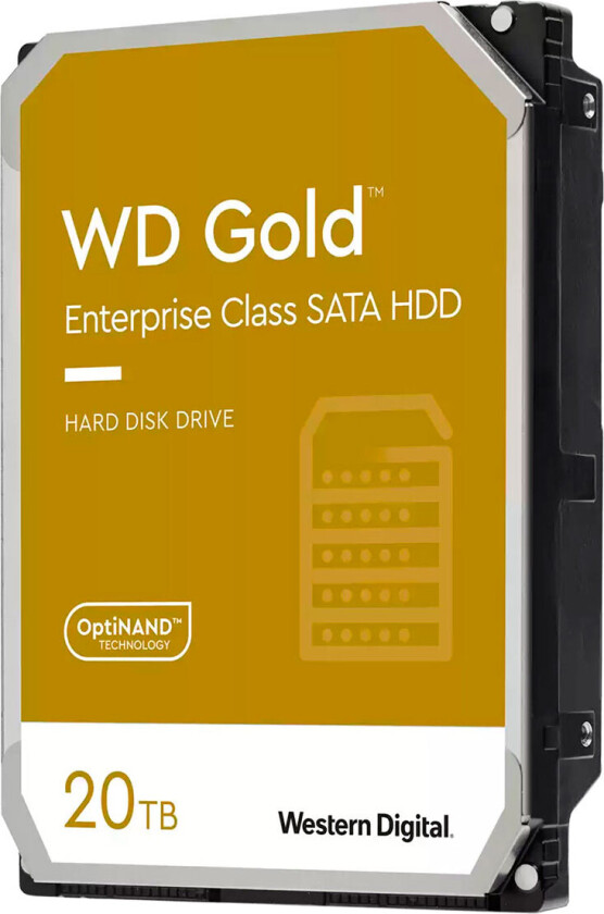 Wd Gold Enterprise 20tb 3.5" 7,200rpm Sata-600