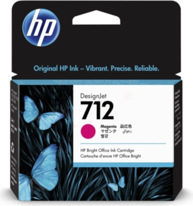 Hp Blekk Magenta 712 29ml