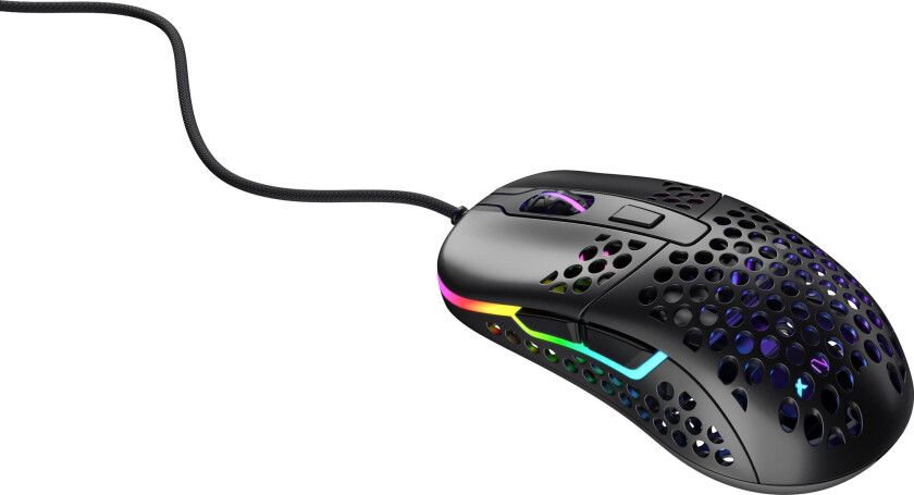 M42 Rgb Gaming Mouse Black Kablet 16,000dpi Mus Svart