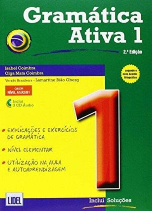 Gramatica Ativa 1 - Brazilian Portuguese course - with audio download av Isabel Coimbra Olga Mata Coimbra