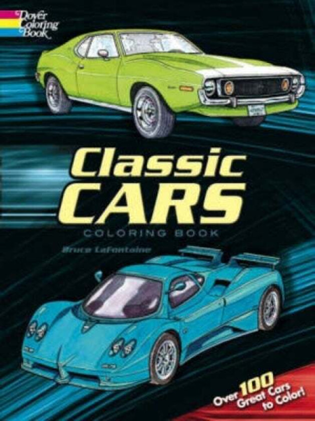 Classic Cars Coloring Book av Bruce Lafontaine