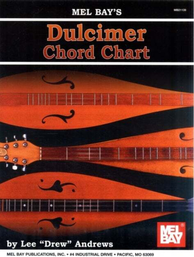 Dulcimer Chord Chart av Lee Drew Andrews