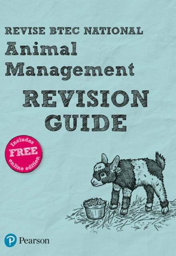 Pearson REVISE BTEC National Animal Management Revision Guide inc online edition - 2023 and 2024 exa av Leila Oates, Laura Johnston, Natalia Betts