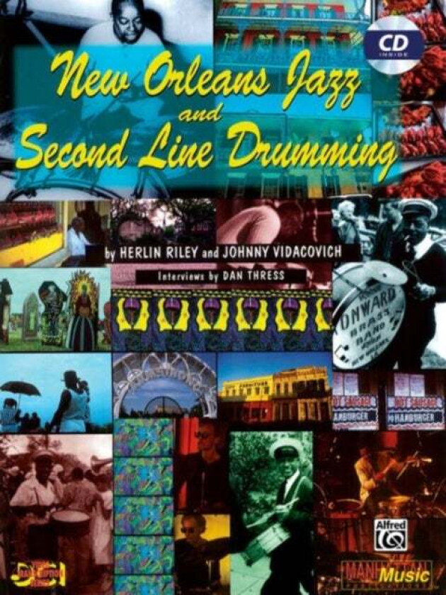 New Orleans Jazz and Second Line Drumming av Herlin Riley, Johnny Vidacovich, Dan Thress