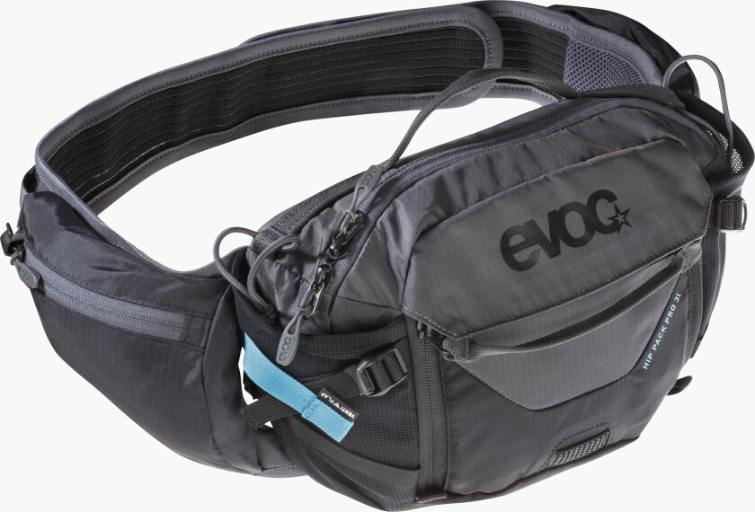 Hip Pack Pro 3L black - carbon grey