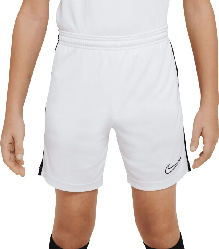 Dri-FIT Academy 23 Short K BR, fotballshorts, barn WHITE/BLACK/BLACK