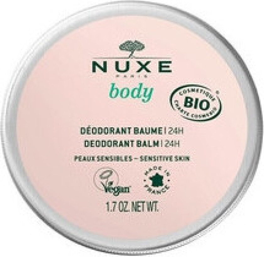 Nuxe Body Sensitive Skin Deodorant Balm, 50 ml Nuxe Damedeodorant