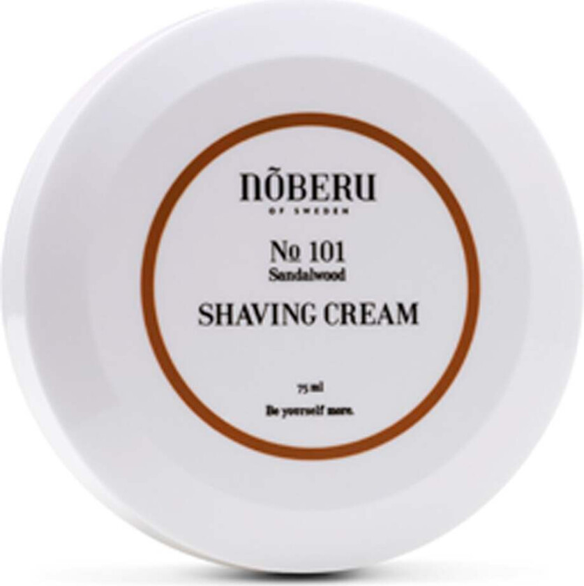 Nõberu Shaving Cream, 75 ml  Til barbering