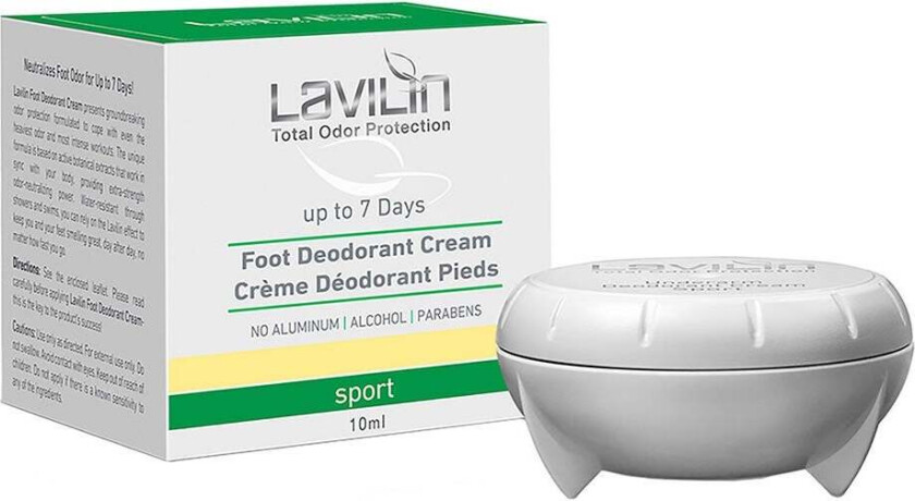 Foot Deodorant Cream, 10 ml Fotkrem