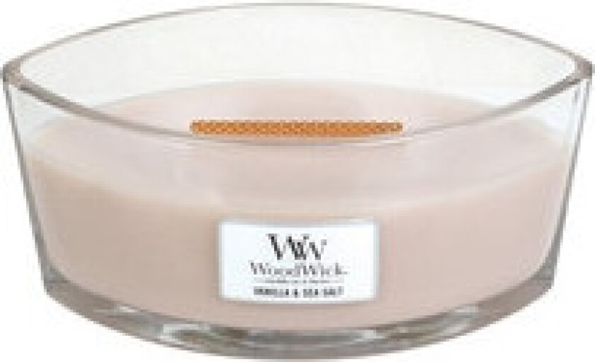 Woodwick Ellipse Vanilla & Sea Salt