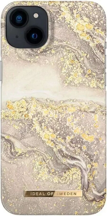 iDeal Of Sweden iPhone 14 Plus Fashion Deksel - Sparkle Greige Marble