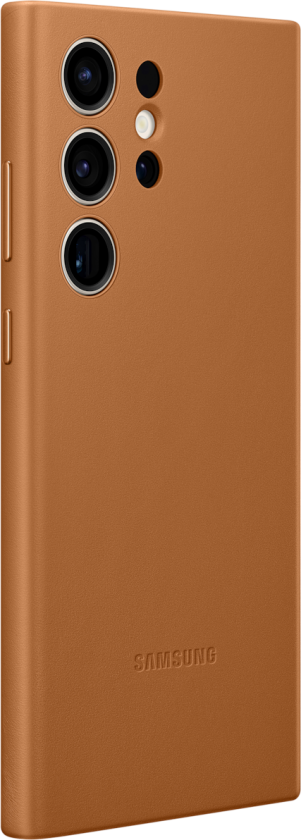 Galaxy S23 Ultra Leather Case, Camel