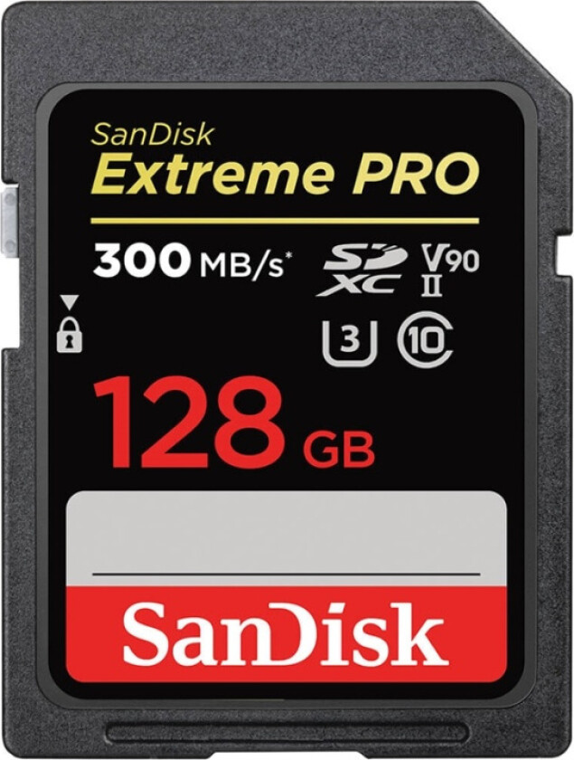 Sandisk Extreme Pro 128gb Sdxc Uhs-ii Memory Card