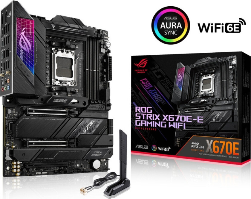 Bilde av Asus Rog Strix X670e-e (wi-fi) Atx Hovedkort