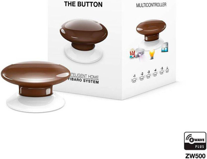 Fibaro The Button Brown