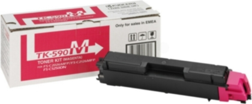 Toner Magenta Tk-590m 5k - Fs-c5250