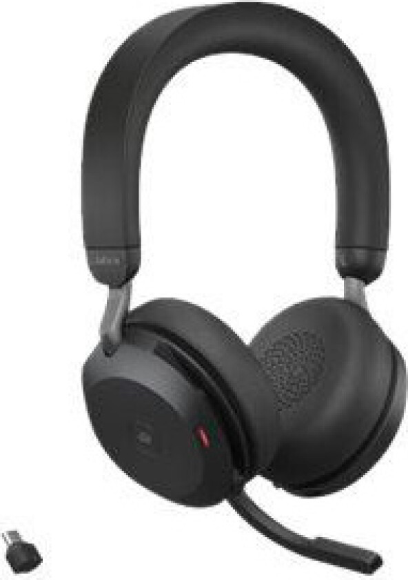 Evolve2 75 Link380c Ms + Bordstativ Hodesett Usb-c Microsoft Teams Stereo Svart