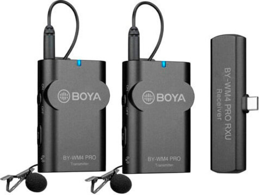 Boya By-wm4 Pro-k6 Wireless Microphone System For Type-c Devices