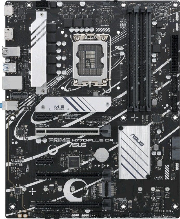 Asus Prime H770-plus D4 S-1700 Atx Atx Hovedkort