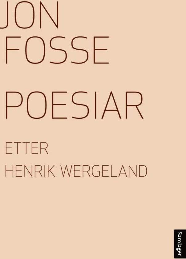 Poesiar av Jon Fosse
