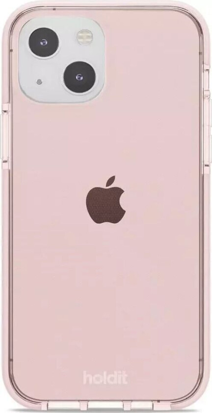 Holdit iPhone 13 Mini Seethru Deksel - Blush Pink