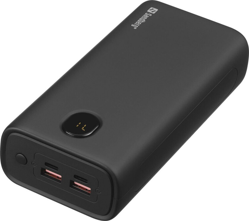 Nødlader Usb-c Pd 20 Watt 30 000 Mah