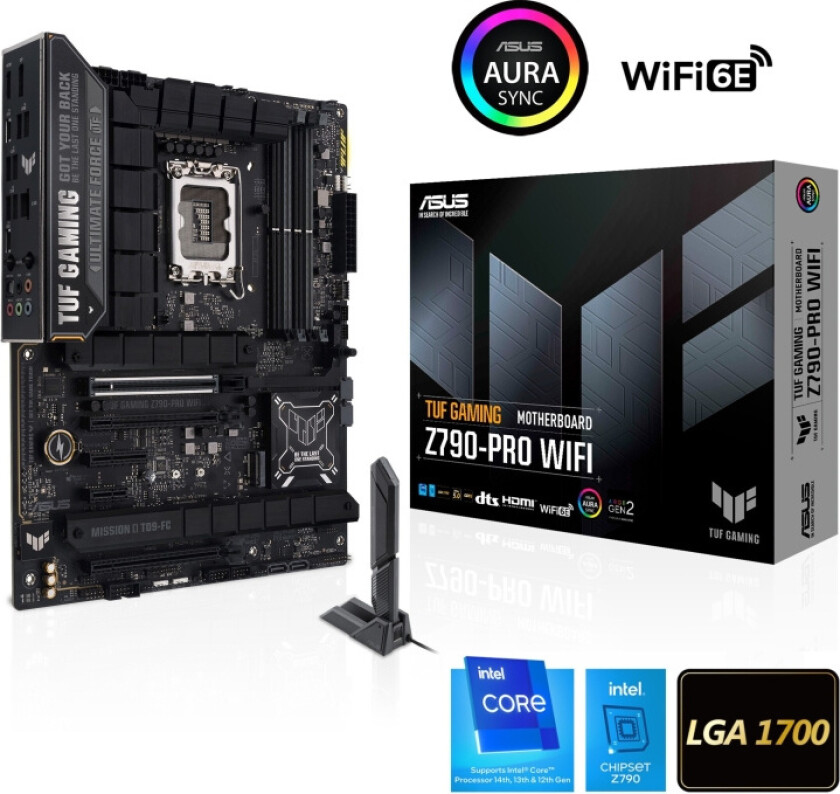 Asus Tuf Gaming Z790-pro Wifi Ddr5 Atx Hovedkort