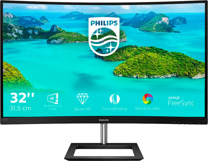 E-line 325e1c Curved 32" 2560 X 1440 16:9 Va 75hz