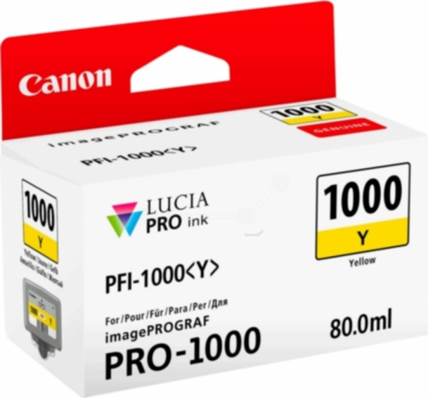 Blekk Gul Pfi-1000 Y - Ipf-1000
