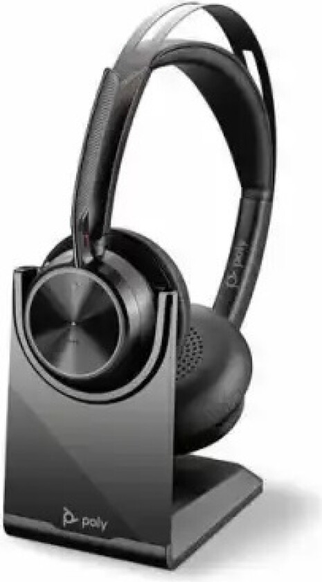 Voyager Focus 2 Uc Ms Teams Hodesett Usb-a Via Bluetooth-adapter Svart