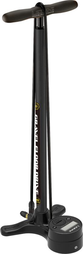 Gravel digital drive, gulvpumpe MATTE BLACK